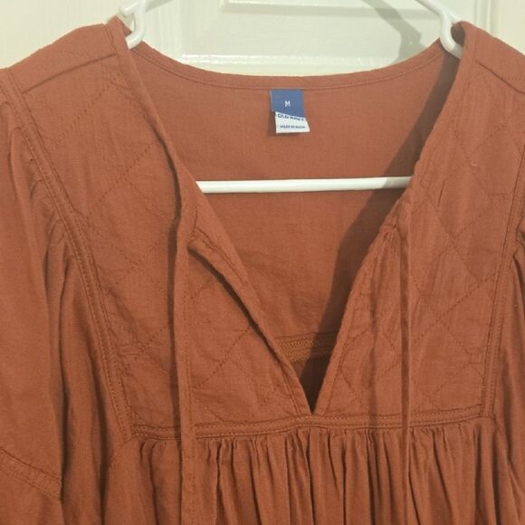 Rust Orange Boho Dress - Picture 3 of 6